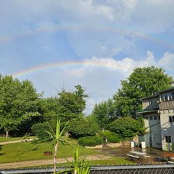 Misthaven Resort - One of our guests managed to snap a pic of a double rainbow.