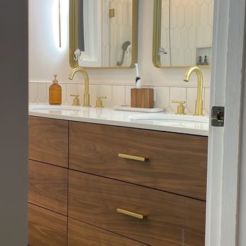 P S Quality Construction - Shoutout to Dan and Petr for the custom work that went into the vanity lighting/added electric outlets. - General Contractors Near Me P S Quality Construction - Shoutout to Dan and Petr for the custom work that went into the vanity lighting/added electric outlets. - General Contractors Near Me