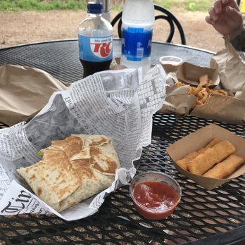 Revolution Vegan Kitchen - Krunch wrap and notzerella sticks - Vegan Near Me - Austin, Texas Revolution Vegan Kitchen - Krunch wrap and notzerella sticks - Vegan Near Me - Austin, Texas