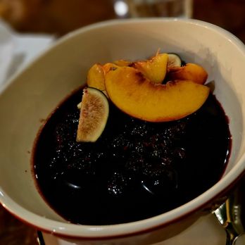 Bocca Osteria Romana - Panna Cotta with fruit - Italian Near Me - Fort Worth, Texas Bocca Osteria Romana - Panna Cotta with fruit - Italian Near Me - Fort Worth, Texas