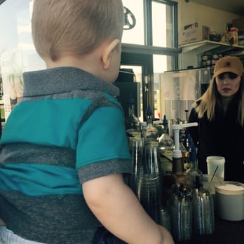 The Human Bean - Great service even to the "tiniest" of customers they sure love watching him grow up and he loves visiting with them! - Coffee & Tea Near Me - Salem, Oregon