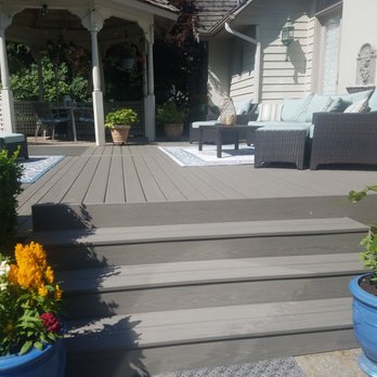 State Roofing & Exteriors - TimberTech Terrain Silver Maple decking. - Roofing Near Me - Seattle, Washington State Roofing & Exteriors - TimberTech Terrain Silver Maple decking. - Roofing Near Me - Seattle, Washington
