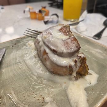 The Brunch District - Cinnamon Roll French Toast - Breakfast & Brunch Near Me - Frisco, Texas The Brunch District - Cinnamon Roll French Toast - Breakfast & Brunch Near Me - Frisco, Texas