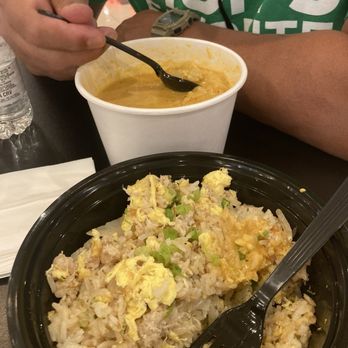 Just Rice - Yellow curry with chicken, potatoes,, and carrots. And crab fried rice. - Asian Fusion Near Me - Las Vegas, Nevada Just Rice - Yellow curry with chicken, potatoes,, and carrots. And crab fried rice. - Asian Fusion Near Me - Las Vegas, Nevada