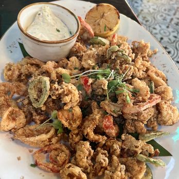 Tostadas Prime - Calamari - New Mexican Cuisine Near Me - Santa Clara, California