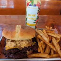 Double patty smash burger!!!