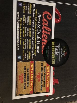 Menu photo 3 Caliente Pizza and Draft House Monroeville, PA Menu photo 3 Caliente Pizza and Draft House Monroeville, PA