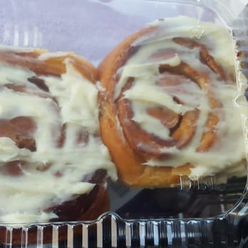 Donutsville - Cinnamon Rolls.. 1st time lets see how good they are. - Donuts Near Me - Peoria, Arizona