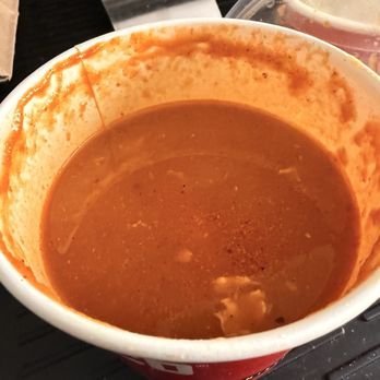 Mixteco Mexican Grill - A closer look at $10 cold soup! - Mexican Near Me - Chicago, Illinois