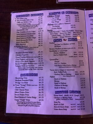 Menu photo 4 Bronco's Sports Bar & Grill Hurst, TX Menu photo 4 Bronco's Sports Bar & Grill Hurst, TX