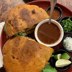 Los Cuatro Hermanos Mexican Restaurant - Torta birria