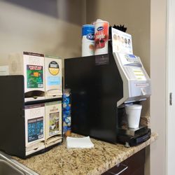 Waiting for the Dr. while making coffee