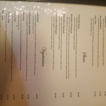 Marjan Fine Persian Grill - Persian/Iranian Near Me - Morristown, New Jersey