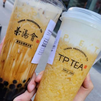 TP Tea - Brown Sugar Boba, Mango Cloud - Bubble Tea Near Me - New York, New York