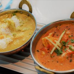 Punjab Tandoori - Sabzi Korma (vegetarisch) und Chicken Jalfrazie