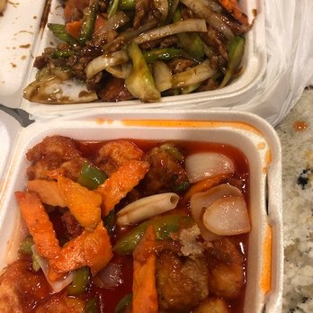 Hong Kong Restaurant - Sweet & Sour Prawns and Beef with Green Onions - Chinese Near Me - Manteca, California Hong Kong Restaurant - Sweet & Sour Prawns and Beef with Green Onions - Chinese Near Me - Manteca, California