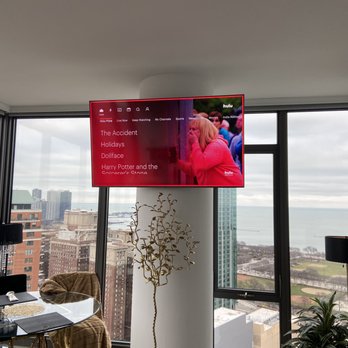 TV Install Chicago - Pillar Mount! - TV Mounting Near Me - Chicago, Illinois TV Install Chicago - Pillar Mount! - TV Mounting Near Me - Chicago, Illinois
