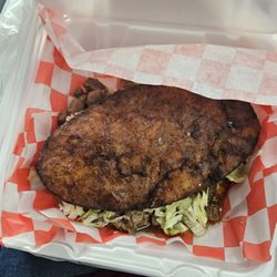 Nesticos - Steak Patacones-Good flavor, but eat on site for the best experience. Not an jibarito, but a close fix. The steak quality was pretty good.