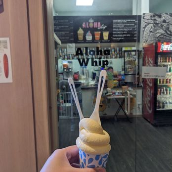 Aloha Whip - Regular dole whip - Desserts Near Me - Honolulu, Hawaii