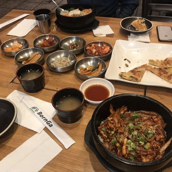 BornGa - Fried rice with spicy squid - Korean Near Me - North Wales, Pennsylvania