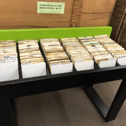 Plenty of 45s for sale! West wall booth.