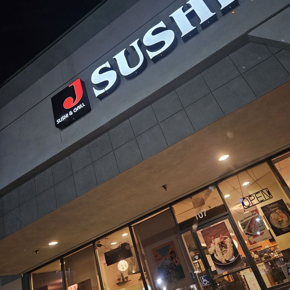 The front sign