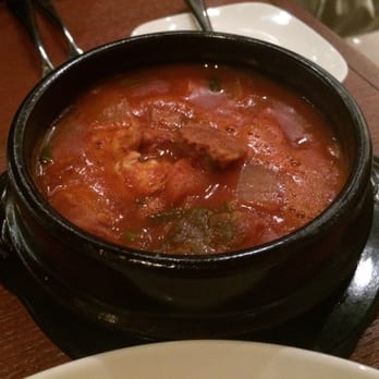 MW Restaurant - Portuguese bean soup (aka spicy Korean tomato stew) - New American Near Me - Honolulu, Hawaii MW Restaurant - Portuguese bean soup (aka spicy Korean tomato stew) - New American Near Me - Honolulu, Hawaii