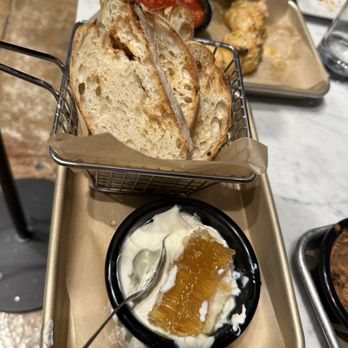 Five Iron Golf - Whipped ricotta - Golf Near Me - New York, New York Five Iron Golf - Whipped ricotta - Golf Near Me - New York, New York