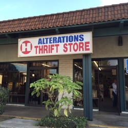 H Alterations & Thrift Store - Front of store