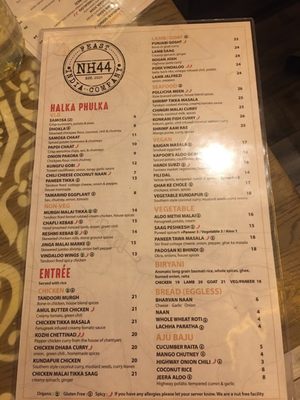 Menu photo 2 NH44 Indian Hartsdale, NY Menu photo 2 NH44 Indian Hartsdale, NY