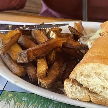 Nick's Diner & Pizzeria - I ordered the French dip sandwich made with thinly sliced ribeye and fries,  I got a steak-umm sandwich and soggy fries - Pizza Near Me - Oneonta, New York