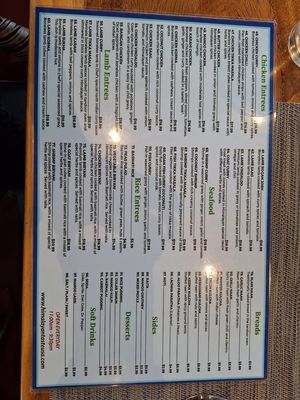 Menu photo 5 Himalayan Taste Temecula Temecula, CA