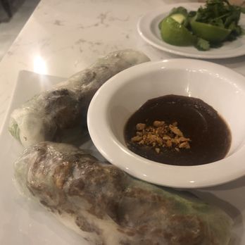 Pho Play - Grilled pork spring rolls. - Vietnamese Near Me - Castro Valley, California Pho Play - Grilled pork spring rolls. - Vietnamese Near Me - Castro Valley, California