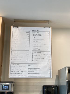 Menu photo 3 The Colombian Coffee Bar and Roastery Edmonton, AB Menu photo 3 The Colombian Coffee Bar and Roastery Edmonton, AB