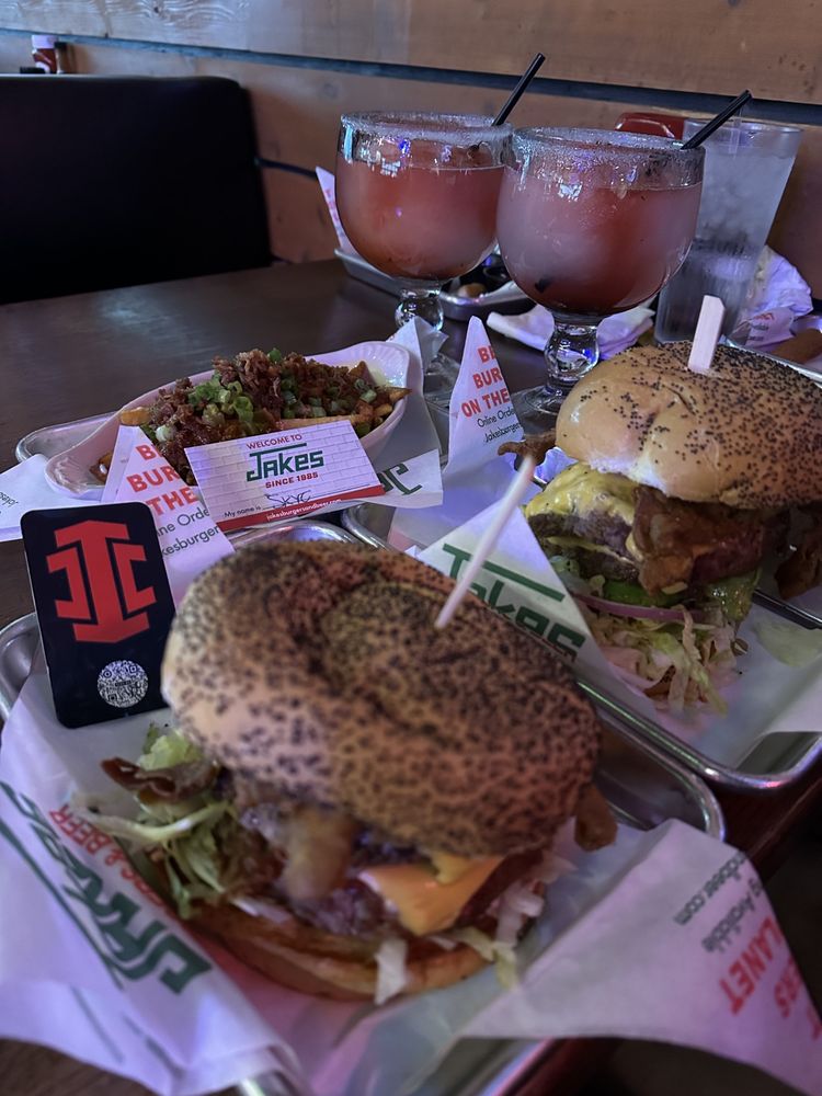 Social spots from Jakes Burgers And Beer