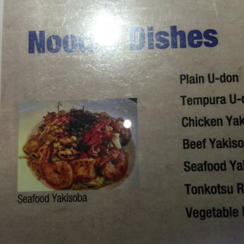 Summa Sushi - Look at the menu when we order it not the same - Japanese Near Me - Fontana, California