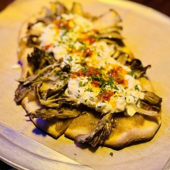 The Fink - Mushroom flatbread - Cocktail Bars Near Me - Napa, California The Fink - Mushroom flatbread - Cocktail Bars Near Me - Napa, California