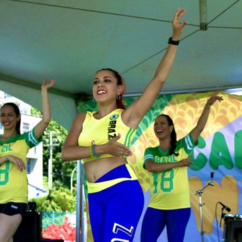 Zumba with Reem - Teaching at Carnawest Festival - Dance Studios Near Me Zumba with Reem - Teaching at Carnawest Festival - Dance Studios Near Me