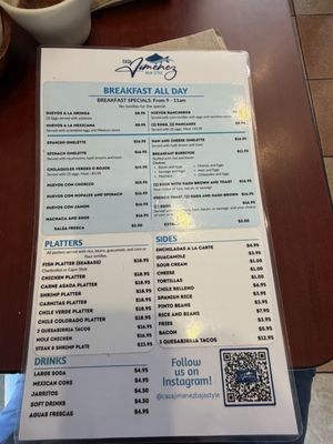 Menu photo 3 Casa Jimenez Ontario, CA