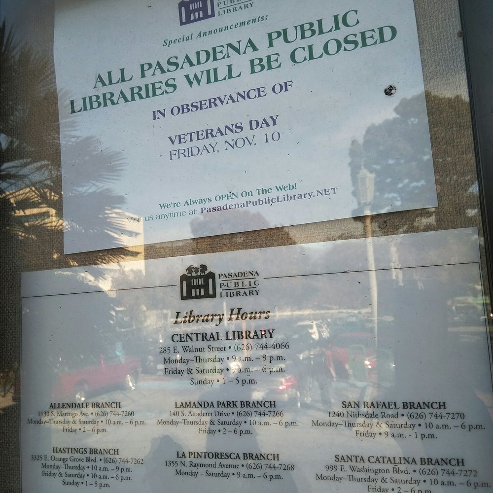 Central Library  Pasadena Public Library - Libraries Near Me - Pasadena, California