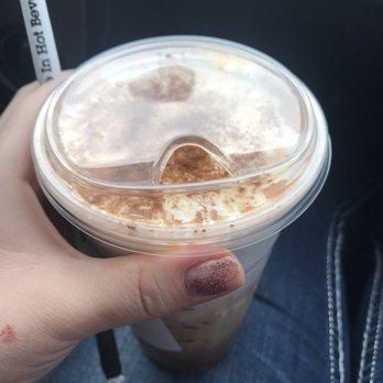 Starbucks - Cinnamon cloud macchiato iced ( limited time ) - Coffee & Tea Near Me - Anchorage, Alaska