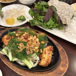 Grilled fish