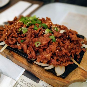 Manna - Spicy pork that wasn't spicy - Korean Near Me - San Francisco, California Manna - Spicy pork that wasn't spicy - Korean Near Me - San Francisco, California
