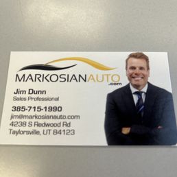 Here's his business card! Here's his business card!