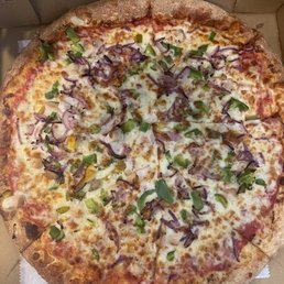 a pizza in a box