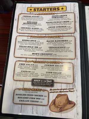 Menu photo 4 Golden Saddle BBQ Steakhouse Tulsa, OK