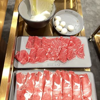 Liuyishou Hotpot - lamb, brisket, quail eggs, cabbage - Chinese Near Me - Plano, Texas