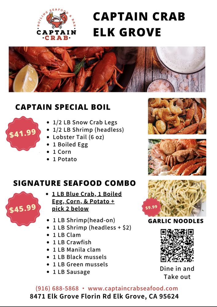 CAPTAIN CRAB 299 Photos & 165 Reviews 8471 Elk Grove Florin Rd, Elk