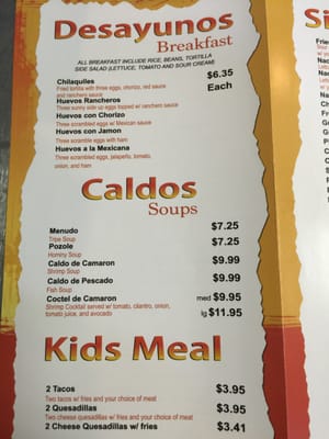 Menu photo 4 Cuco's Burrito Express Cary, IL