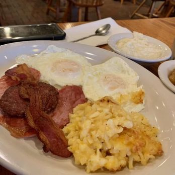 Cracker Barrel Old Country Store - Meat Sampler Breakfast - Breakfast & Brunch Near Me - Cincinnati, Ohio Cracker Barrel Old Country Store - Meat Sampler Breakfast - Breakfast & Brunch Near Me - Cincinnati, Ohio
